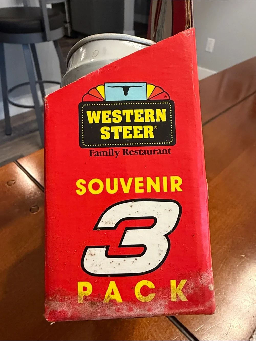 NASCAR Dale Earnhardt Racing Vintage 3 Pack Beverage Carrier with Cans